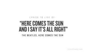 Beatles Quote | via Tumblr