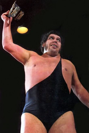 Just like that no-good cheat Andre The Giant ripped off Final Fight ...