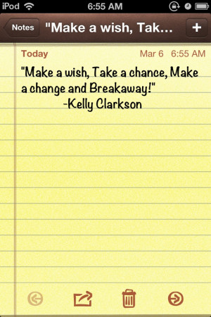 Kelly Clarkson quote