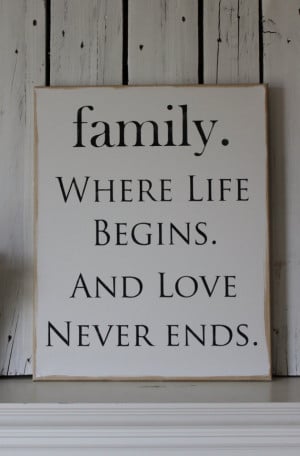 always love your family through the rough times and the best of times ...