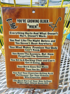 Funny Saying Quote Souvenir Minocqua Wisconsin Wood Plaque Sign ...