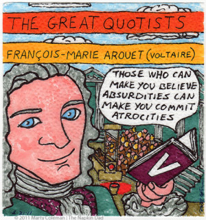 Voltaire is the wit of France. Born into the enlightenment era he ...