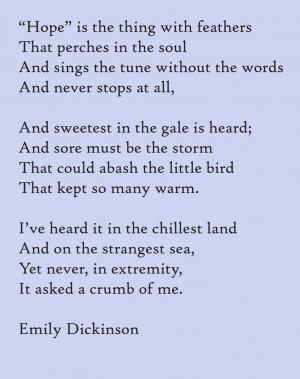 emily dickinson