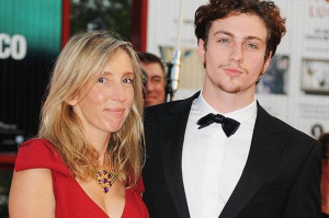 Grown up fast: Sam Taylor-Wood and actor Aaron Johnson