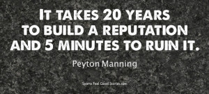 Top Ten Inspirational Quotes From Peyton Manning