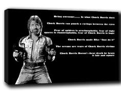 Chuck Norris Quote movie canvas http://canvaskings.weebly.com/movie ...