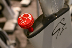 Spinning Class Funny Spin bike resistance knob