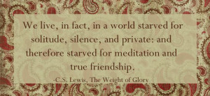 Lewis Quotes On Faith | 31 Days of C.S. Lewis Quotes: Day 21 ...