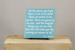 ... ll Go - Dr. Seuss - Graduation, retirement, end of the year gift idea