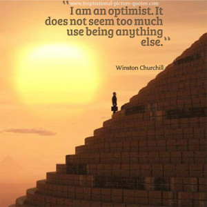 Optimist Inspirational Picture Quotes