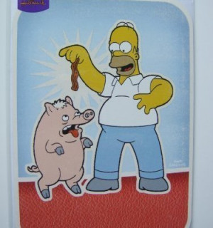 Simpsons-Homer-pig-card-for-birthdays-or-any-occasion-by-Hallmark-0