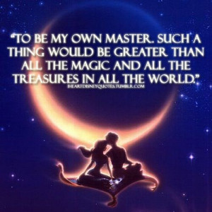 Aladdin- movie quote