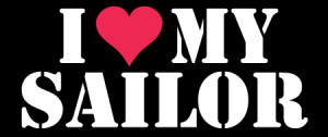 Love My Sailor sticker: