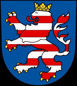 the coat of arms of the house of hesse related to the house
