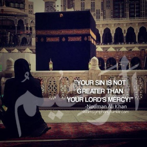 Your sin is not greater than your Lord’s mercy!