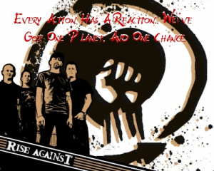 Rise Against + Quote-2 by DemonicSX