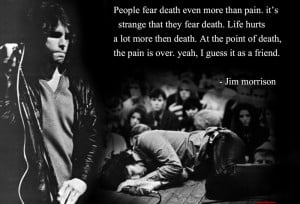 Jim Morrison Quotes On Pain