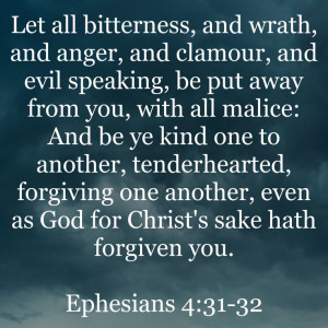 Ephesians 4:31-32 | Bible Promises