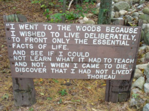 Quote from Thoreau