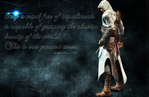 Altair Inspirational Quote by inferiplasma