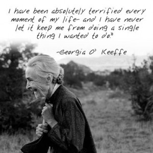 Atrist, Georgia O'Keeffe Quote: 
