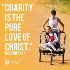 run for charity and the love of helping others. More
