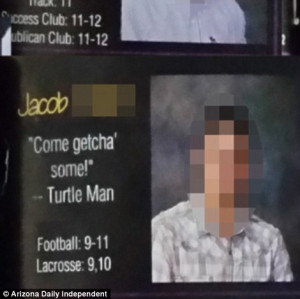 TUSD Sabino High censors tape up yearbook High School Uses DUCT TAPE ...