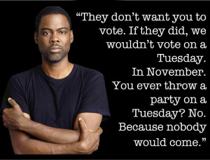 Chris Rock On Election Day