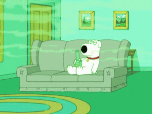 brian, dog, family guy, marijuana