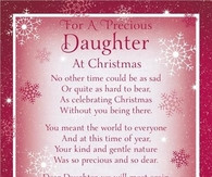 Missing My Daughter At Christmas