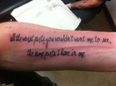 to see the west coast by emery third tattoo nice tat lyrics emery ...