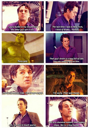 Bruce banner moments