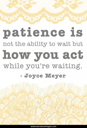 Inspirational quotes patience
