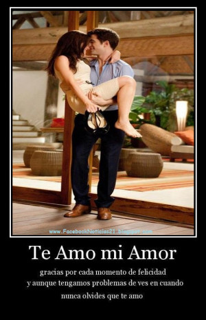 Te Amo mi Amor