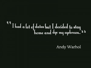 funny quote by Andy Warhol