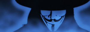 Anonymous Mask Facebook Cover