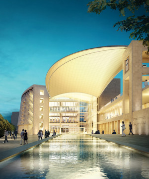 moshe safdie proposes design for national library of israel
