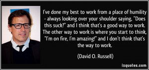 More David O. Russell Quotes