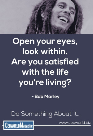 bob marley open your eyes quote picture