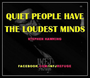INFJs & THEIR QUOTES: STEPHEN HAWKING FOR MORE CELEBRITY QUOTES ...
