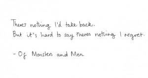 Of monsters and men
