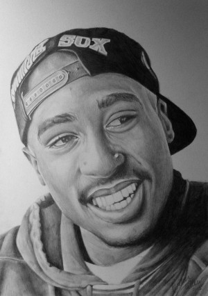 Tupac Shakur Tupac shakur by colleentrillow