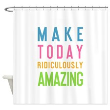 Inspirational Quotes Shower Curtain