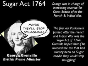 Sugar Act 1764