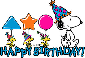 Snoopy Birthday Cards