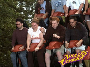 People on Roller Coasters