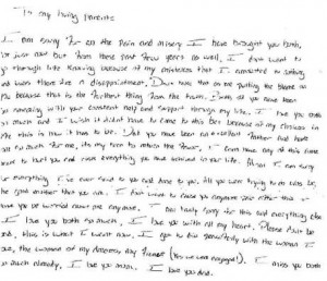 In one undated note he sent to her, he discussed a plan to run away ...