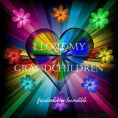 Grandkids R Great heart, color, famili, sons, daughter, boy, rainbow ...