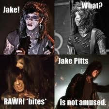 Bite Meh.: Andy Sixx and Jake Pitts by WolfyLoveYou