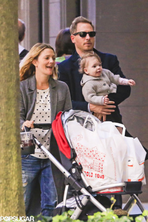 Drew Barrymore and Family